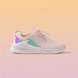 Clove pink‎ & iridescent nursing shoes sneakers unisex sizing